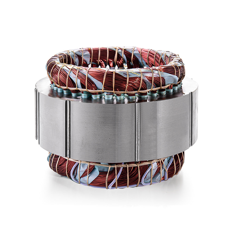 Stator de moteur d'appareil ménager et noyau de rotor