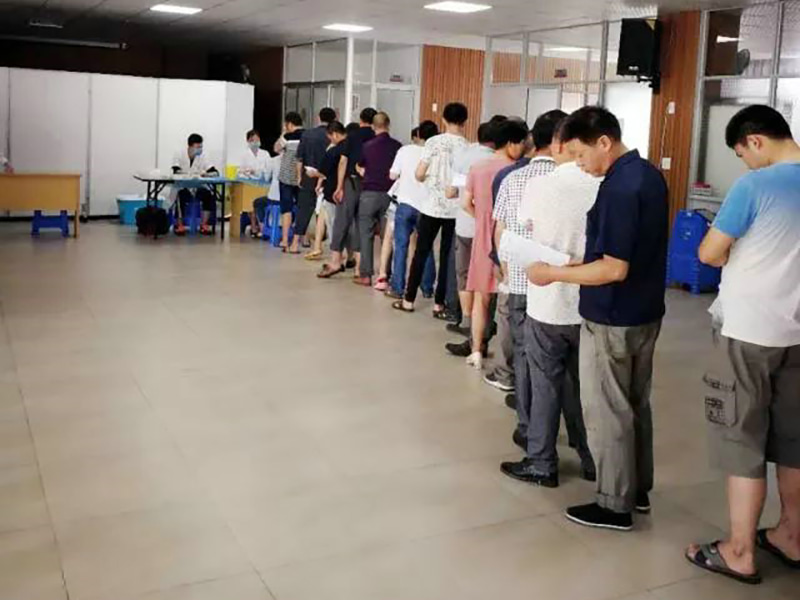 « Orienté vers les personnes » ---- Zhejiang Jufeng mène des activités d'examen de santé au travail des employés en 2018